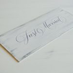 Tablita " Just Married "