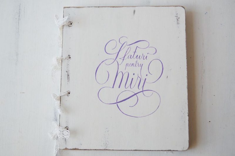 Guestbook personalizat "Sfaturi pentru miri"