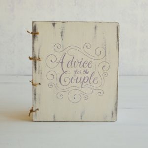 Guestbook personalizat- Advice for the couple