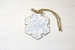 Ornament de brad-Let it snow