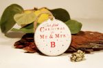 Ornament de brad personalizat- Our first Christmas as Mr&Mrs