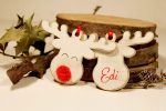 Ornament de brad personalizat - Red nose reindeer 6