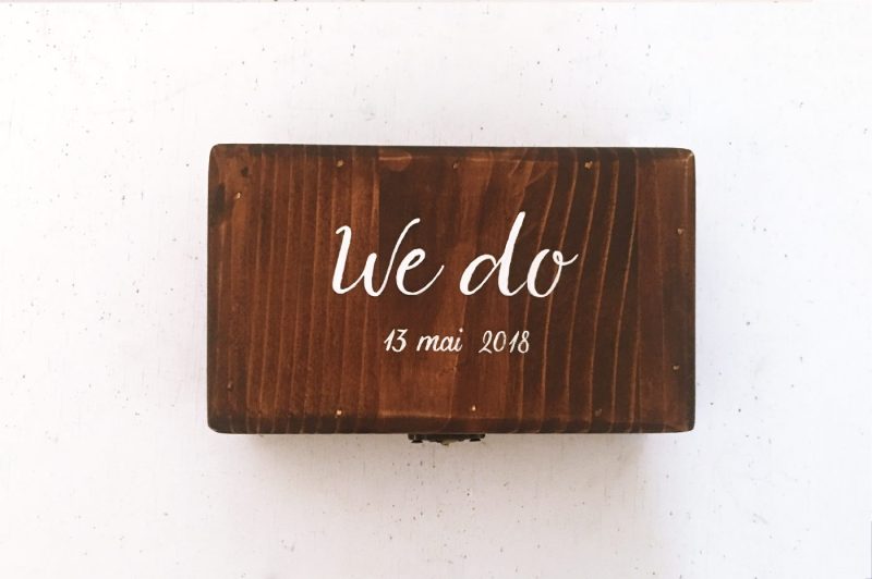 Cutie verighete - We do