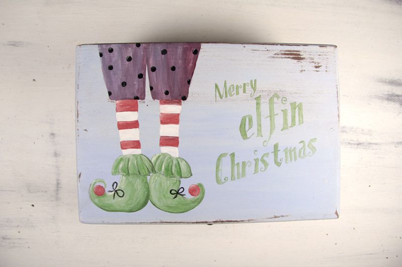 Cutie pictata manual-Merry Elfin Christmas