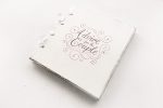 Guestbook personalizat, pictat manual - "Advice for the Couple"