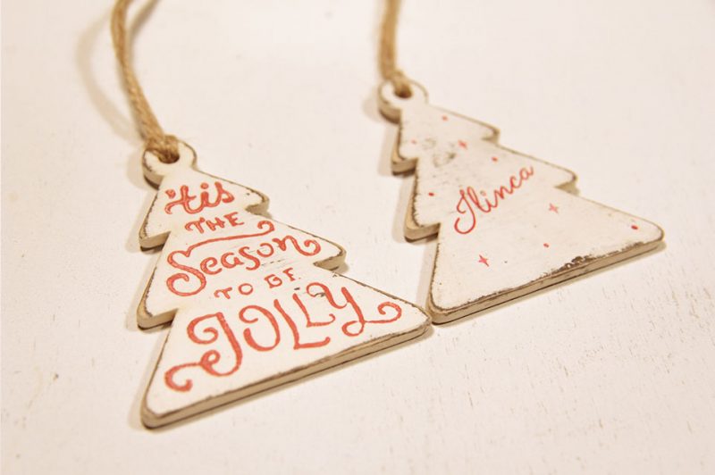 Ornament de brad personalizat - Be jolly