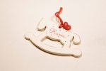 Ornament de brad personalizat - Rocking horse