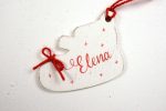 Ornament de brad personalizat cu nume botosei pentru fetite 6