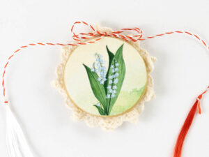 Brotisor Chic&Shabby - Lacramioare