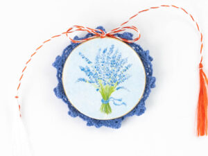 Broțișor – Broșă Mărțișor – Lavandă