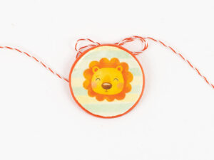 Broțișor – Broșă Mărțișor – Leul somnoros