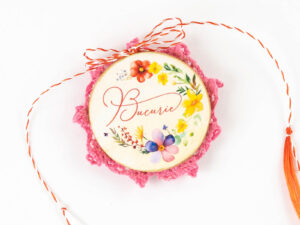 Broțișor – Broșă Mărțișor – Bucurie