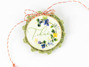 Broșă-mărțișor - Broțișor - Tihnă