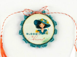 Broșă-mărțișor - Broțișor - Bloom & Become