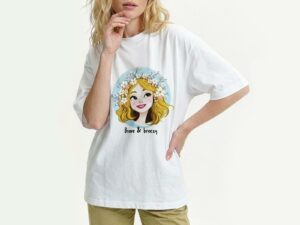 Tricou "Brave and breezy"